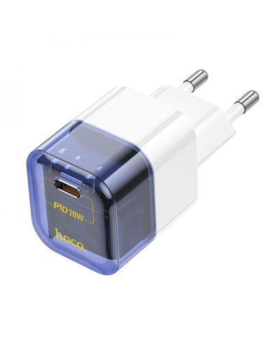 Сетевое Зарядное Устройство Hoco C125A Transparent PD20W/QC