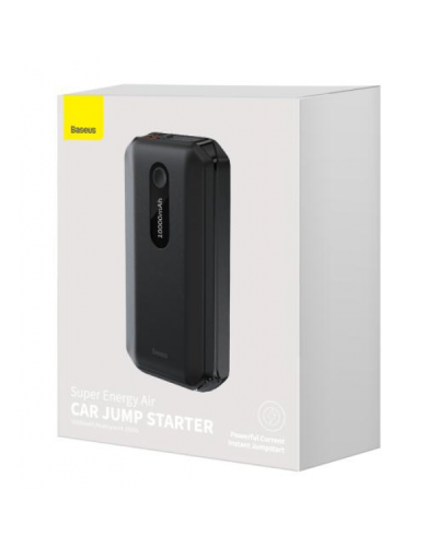 Автономний пусковий пристрій (бустер) Baseus Super Energy AirCar Jump Starter 10000mAh Black (CGNL020101)