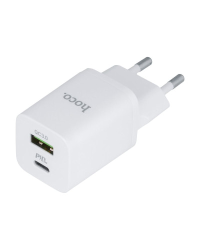 Сетевое Зарядное Устройство Hoco N13 PD30W+QC3.0 Type-C To Lightning