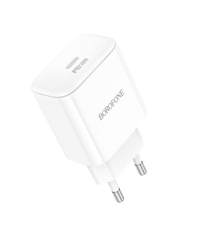 Сетевое Зарядное Устройство Borofone BA81A 1USB-C PD/QC 20W