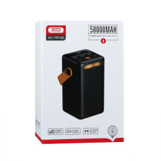 Power Bank XO PR168 with carrying handle, emergency lighting QC22.5W/PD20W 50000 mAh мятая упаковка