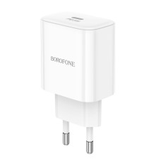 Сетевое Зарядное Устройство Borofone BA81A 1USB-C PD/QC 20W