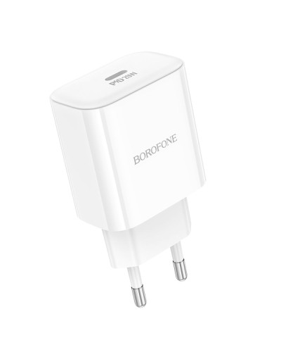 Сетевое Зарядное Устройство Borofone BA81A 1USB-C PD/QC 20W