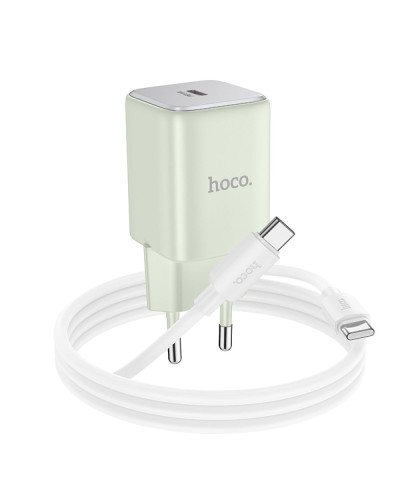 Сетевое Зарядное Устройство Hoco N43 1USB-C PD/QC 30W GAN Type-C to Type-C