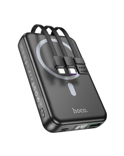 Power Bank Hoco DB59 Guardian 22.5W+PD20W magnetic 15W with display and cable 10000mAh