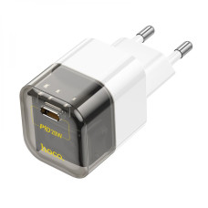 Сетевое Зарядное Устройство Hoco C125A Transparent PD20W/QC