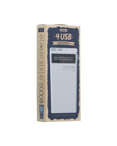 Power Bank Remax RPP-102 Lesu Series 20000 mAh