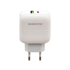 Сетевое Зарядное Устройство Borofone BA46A PD + QC3.0 Type-C to Lightning