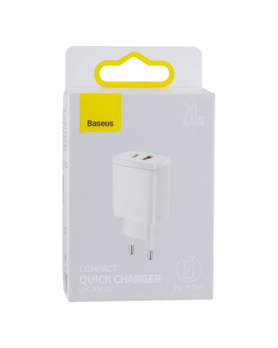Сетевое Зарядное Устройство Baseus PD+QC3.0 3A CCXJ-B