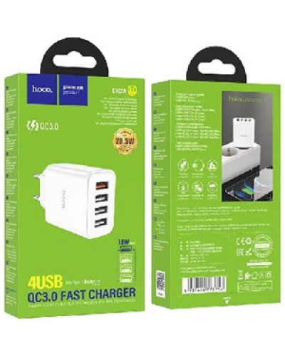 Сетевое Зарядное Устройство Hoco C102A Fuerza QC3.0 28.5W