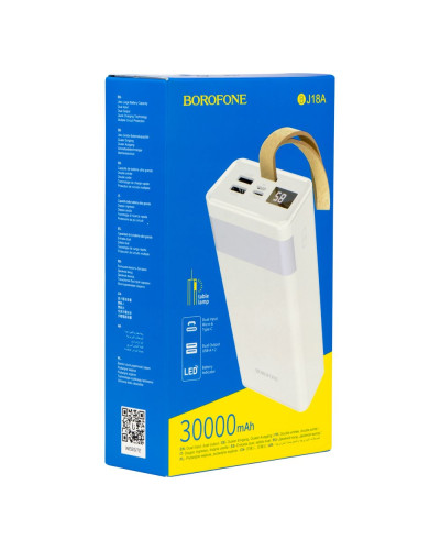 Power Bank Borofone BJ18A Coolmy digital display 30000 mAh
