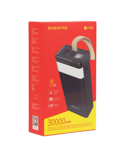 Power Bank Borofone BJ18A Coolmy digital display 30000 mAh