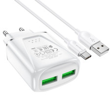 Сетевое Зарядное Устройство Borofone BA54A QC3.0 18W Type-C