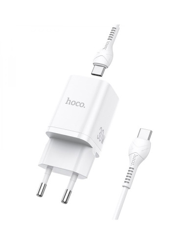Сетевое Зарядное Устройство Hoco N13 PD30W+QC3.0 Type-C To Type-C