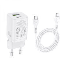 Сетевое Зарядное Устройство Hoco N13 PD30W+QC3.0 Type-C To Type-C