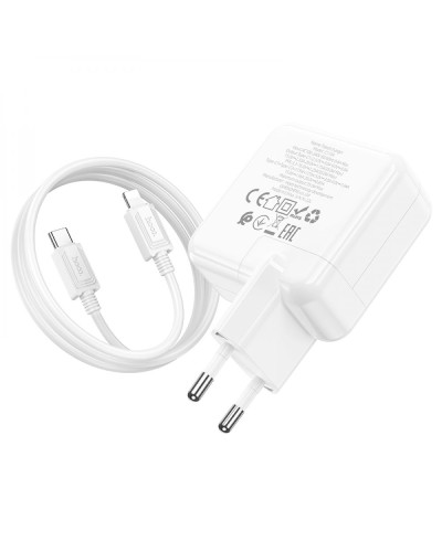 Сетевое Зарядное Устройство Hoco C110A Lucky PD/QC 35W Type-C to Lightning