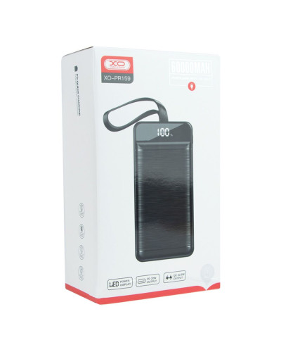 Power Bank XO PR159 QC22.5W PD20W 60000 mAh мятая упаковка
