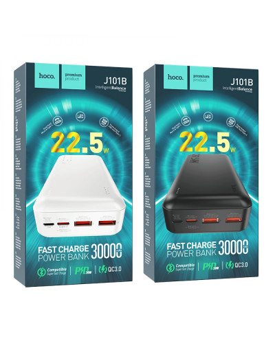 Power Bank Hoco J101B Astute 22.5W fully compatible 30000 mAh