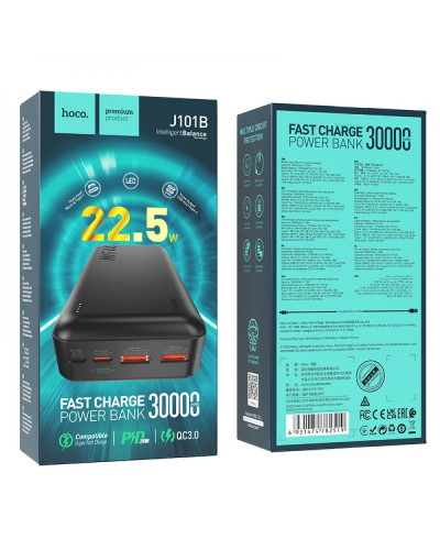 Power Bank Hoco J101B Astute 22.5W fully compatible 30000 mAh