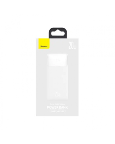 Power Bank Baseus Bipow 20W 20000 mAh Cable USB to Micro 25cm (PPBD0503xx)