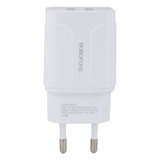 Сетевое Зарядное Устройство Borofone BA37A 2USB 2.4A 12W