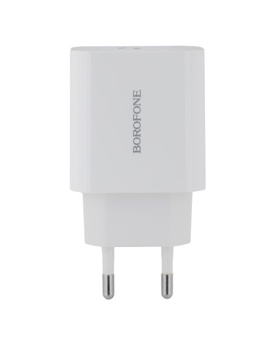 Сетевое Зарядное Устройство Borofone BA57A PD 20W Type-C To Lightning 3A