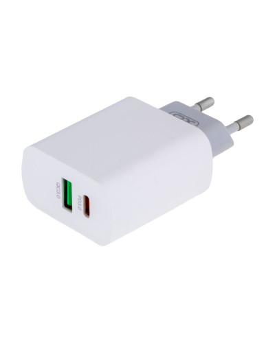 Сетевое Зарядное Устройство XO L64 Type-C to Type-C QC3.0 18W