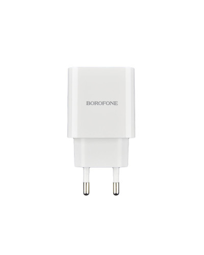 Сетевое зарядное устройство Borofone BA55A dual port PD20W+QC3.0