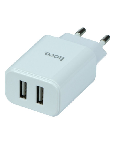 Сетевое Зарядное Устройство Hoco C62A Victoria 2USB 2.1A