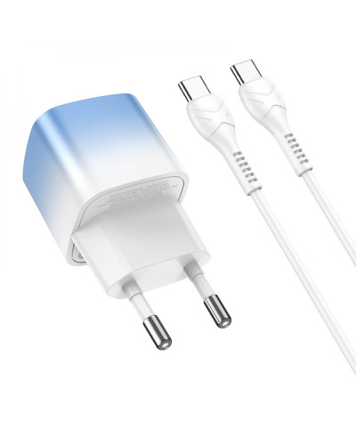 Сетевое Зарядное Устройство Hoco C101A PD20W Type-C to Type-C