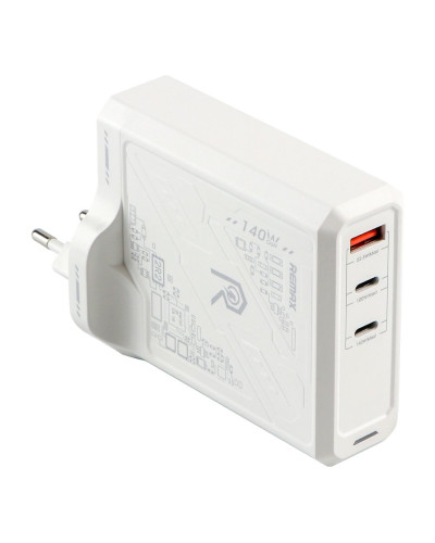 Сетевое Зарядное Устройство Remax RP-U106 140W 2C+1A GaN