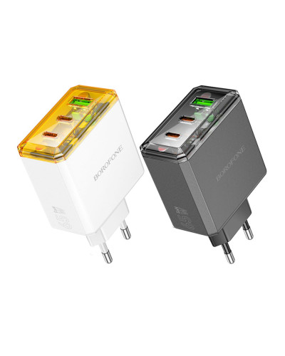 Сетевое Зарядное Устройство Borofone BAS34A 2Type-C/1USB PD/QC 65W