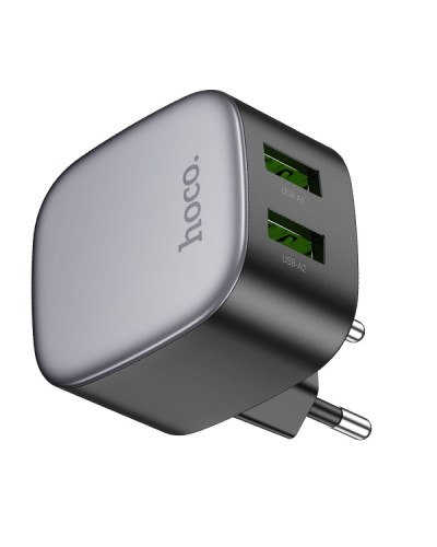 Сетевое Зарядное Устройство Hoco CS34A 2USB QC 18W