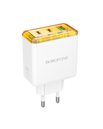 Сетевое Зарядное Устройство Borofone BAS34A 2Type-C/1USB PD/QC 65W