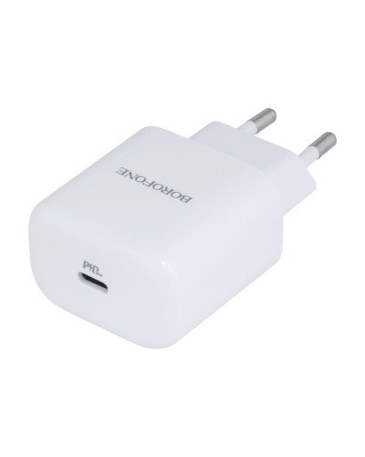 Сетевое Зарядное Устройство Borofone BN3 Premium PD 20W QC3.0