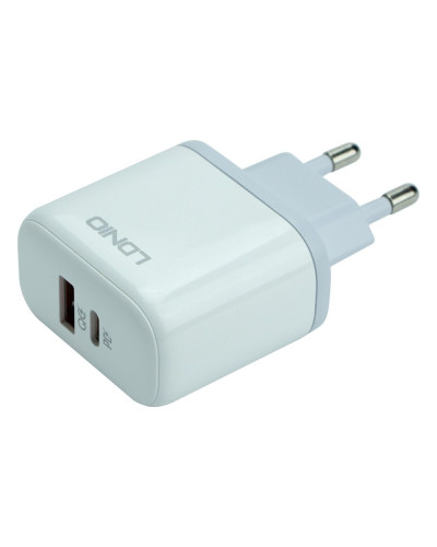 Сетевое Зарядное Устройство LDNIO A2526C PD/QC 45W