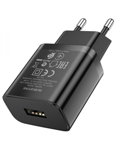 Сетевое Зарядное Устройство Borofone BA68A 1USB 2,1A