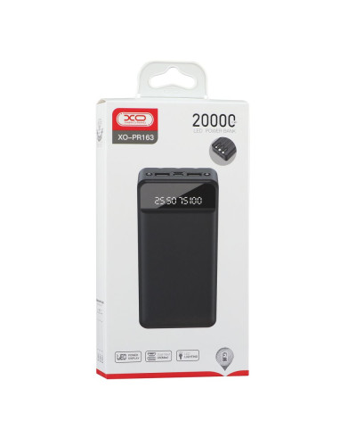 Power Bank XO PR163 with emergency lighting 20000 mAh