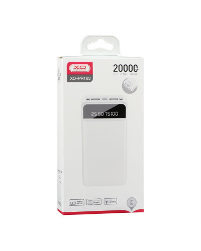 Power Bank XO PR163 with emergency lighting 20000 mAh