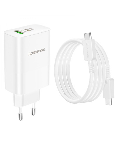 Сетевое Зарядное Устройство Borofone BN10 Sunlight PD65W Type-C to Type-C
