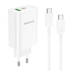 Сетевое Зарядное Устройство Borofone BN10 Sunlight PD65W Type-C to Type-C