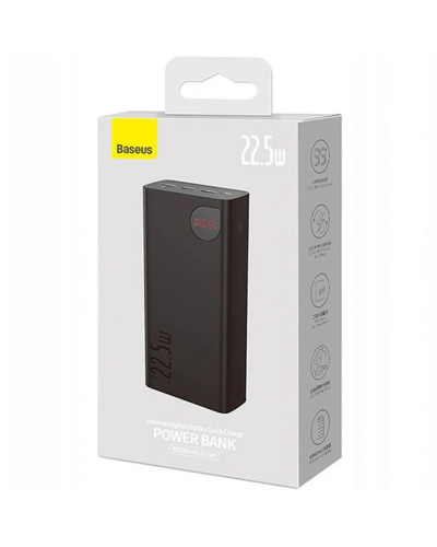 Power Bank Baseus Adaman Digital Display Fast Charge 22.5W 40000 mAh (PPAD020101)