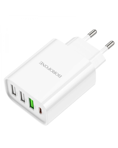 Сетевое Зарядное Устройство Borofone BA79A Clever PD20W/QC (1C3A)