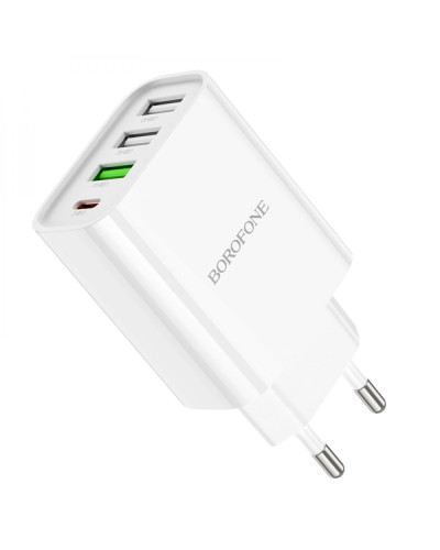 Сетевое Зарядное Устройство Borofone BA79A Clever PD20W/QC (1C3A)