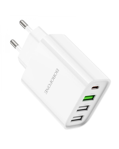 Сетевое Зарядное Устройство Borofone BA79A Clever PD20W/QC (1C3A)
