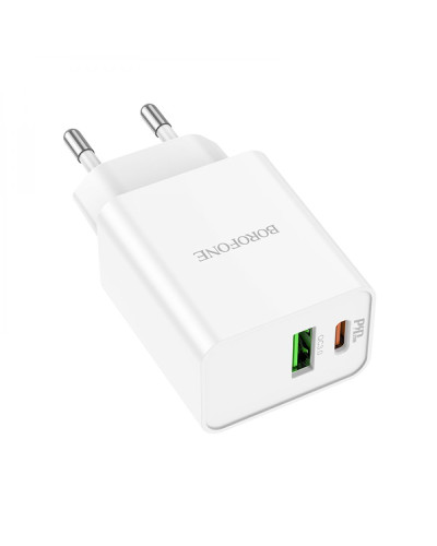 Сетевое Зарядное Устройство Borofone BA69A Resource PD20W+QC3.0