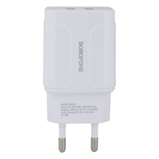 Сетевое Зарядное Устройство Borofone BA37A Type-C 2USB 2.4A