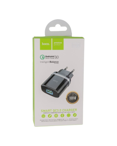 Сетевое Зарядное Устройство Hoco C12Q QC 3.0