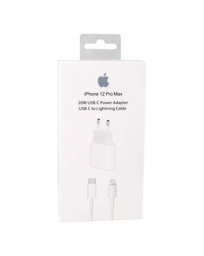 Сетевое Зарядное Устройство Apple PD 20W iPhone 12 Pro Max 3.0A Мятая упаковка