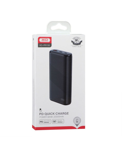 Power Bank XO PR150 QC18W/PD20W 20000 mAh